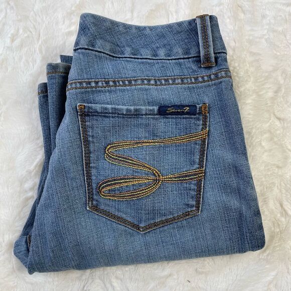 Seven7 Low Rise Bootcut Denim Jean - Women’s 8 - Picture 9 of 9